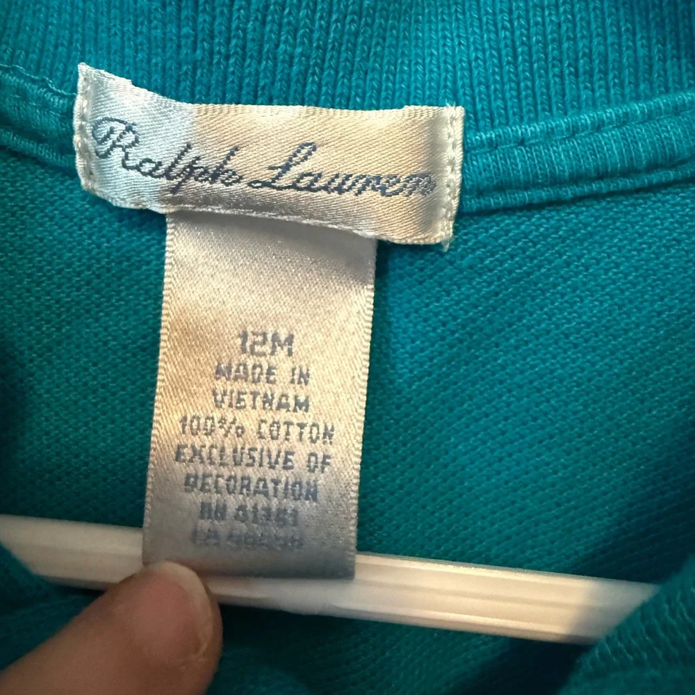 Ralph Lauren Kids Blue Polo Shirt